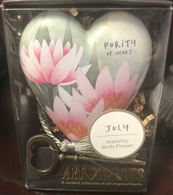 Home decor/art heart/July Art Heart