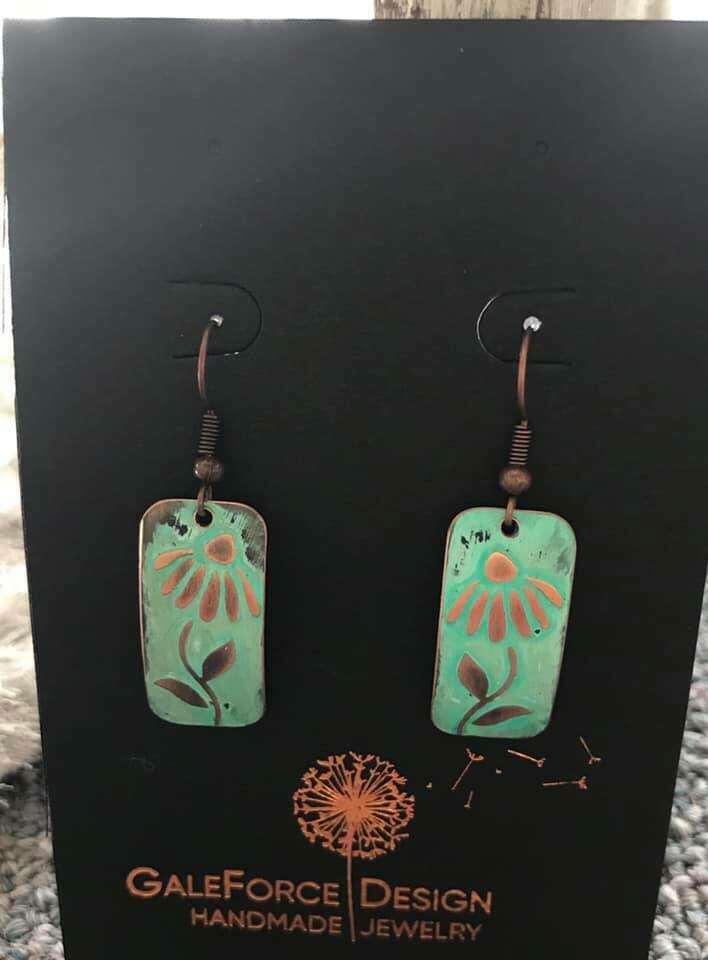 Earring/Hand crafted/Colorado Artist Earring/Hand crafted/Colorado Artist