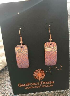 Earring/Hand crafted/Colorado Artist