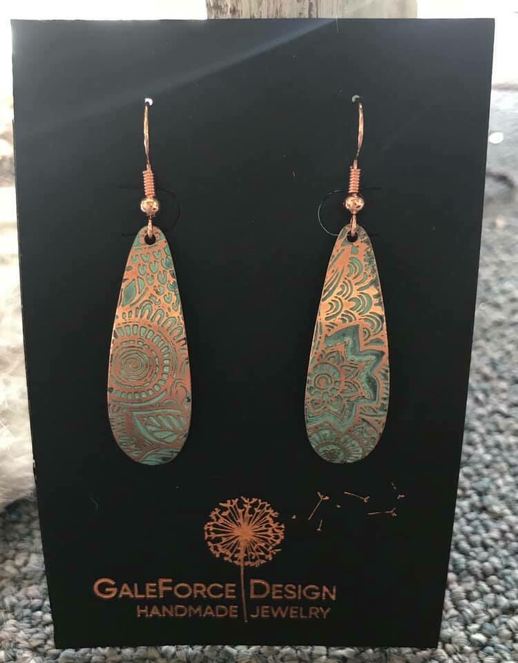 Earring/Hand crafted/Colorado Artist