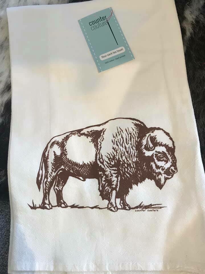 Tea Towel/buffalo/counter couture