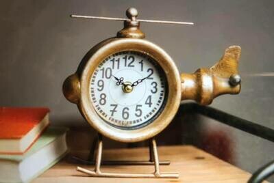 Home decor/helicopter clock