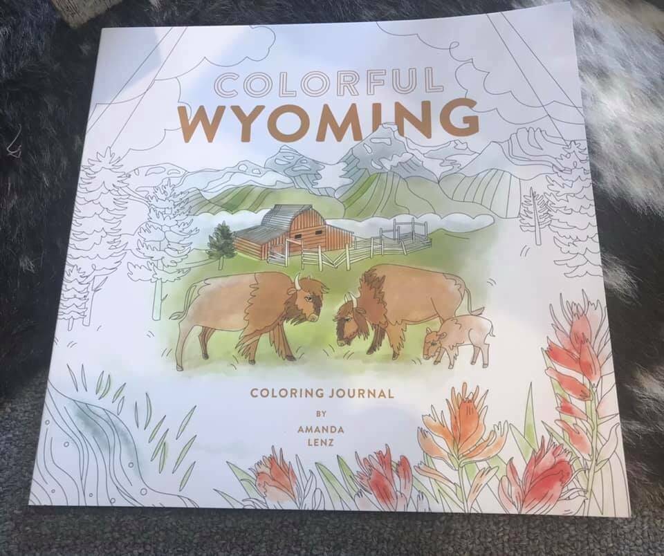 Wyoming color book/Wyoming souvenir