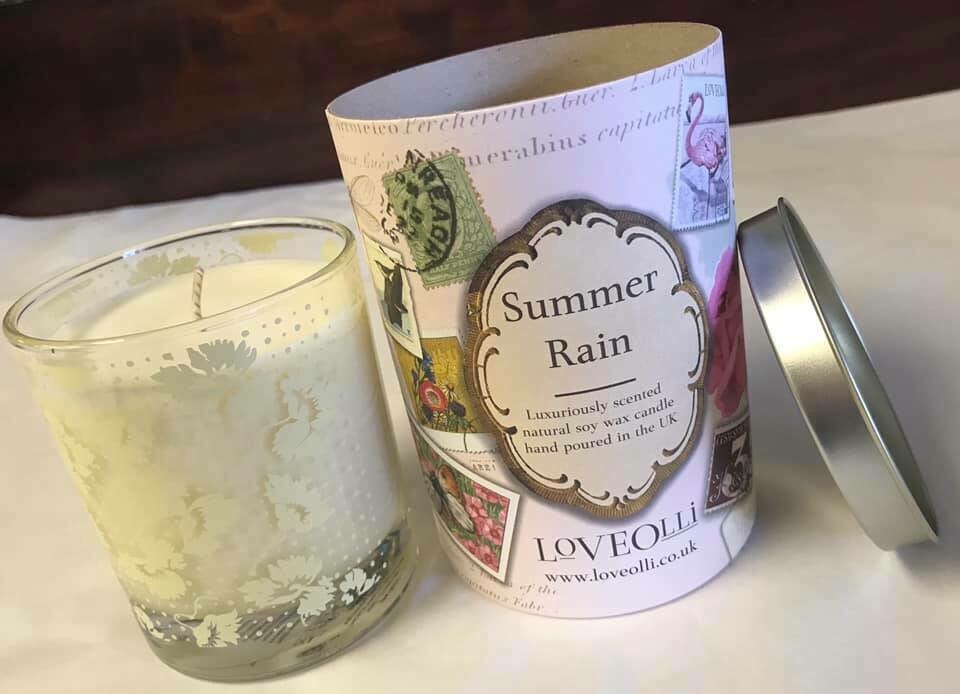 Candle/loveolli/summer rain