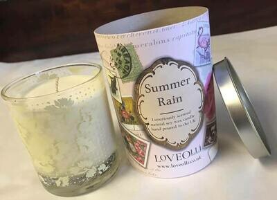 Candle/loveolli/summer rain