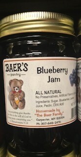 Baer Blueberry Jam