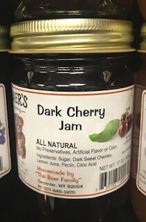 Baer Dark Cherry Jam