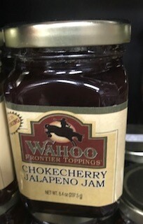 Wahoo Chokecherry Jalapeno Jam