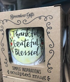 Drinkware/Inspirational  mug/Thankful/grateful/blessed