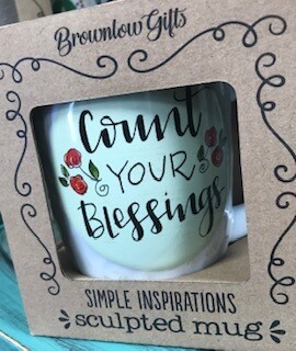 Drinkware/Inspirational mug/count your blessings