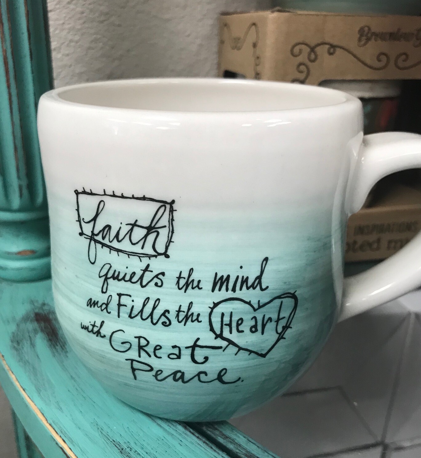 Drinkware/Faith mug