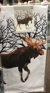 tea towel/ppd/moose