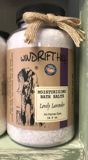 Windrift Hill/ Bath Salts/lovely lavender