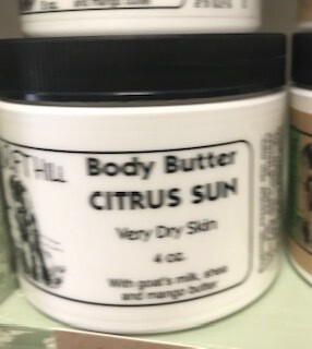 Windrift Hill/Body butter/Goats Milk/ Citrus Sun/