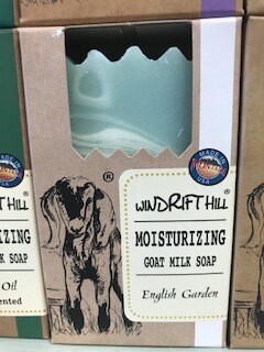 Windrift Hill/ goats milk soap/English garden