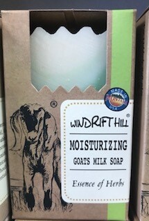 Windrift Hill/goats milk soap/Essence of Herb