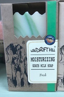 Windrift Hill/goats milk soap/fresh