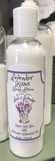 Land of Lavender/4 oz. lavender kisses lotion