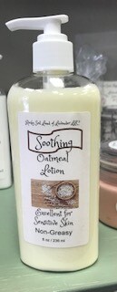 Land of Lavender/8 oz. soothing oatmeal lotion