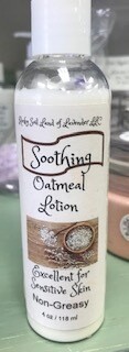 Land of Lavender/4 oz. smoothing oatmeal lotion
