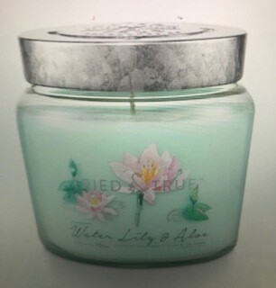 Tried &amp; True/ Water Lily &amp; Aloe 15 oz. jar candle