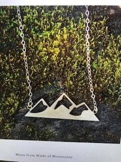 Jewelry/Made of Mountain/Mountain Range/Gold