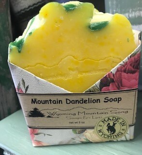 Wyoming Mountain Song Soap//Mountain Dandelion