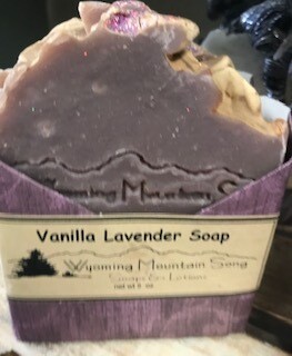 Wyoming Mountain Song Soap/Vanilla Lavender