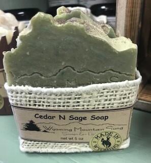 Wyoming Mountain Song Soap/ Cedar n Sage