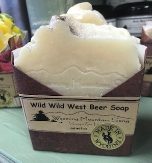 Wyoming Mountain Song Soap/Wild Wild West Beer
