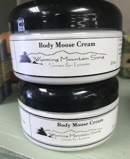 Wyoming Mountain Song/ Body Moose Cream/but naked (no scent)/amazing grace &amp; eucalyptus spearmint