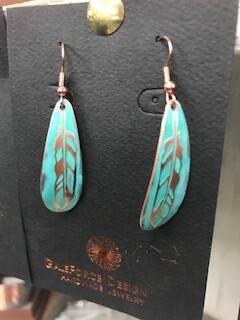 Earring/Hand crafted/Colorado Artist