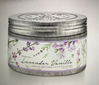 Tried &amp; True/candle/ Lavender Vanilla Tin/14oz.