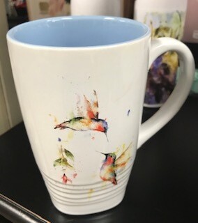 Drinkware/Tall Latte hummingbird mug