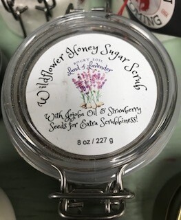 Land of Lavender/Wildflower Honey Sugar Scrub/8 oz.