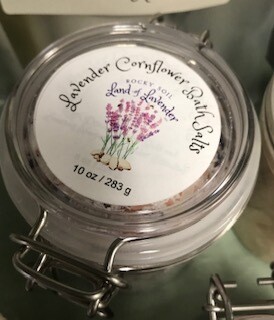 Land of Lavender/Lavender cornflower bath salts