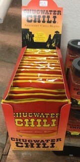 Chugwater chili packets/made in Wyo.