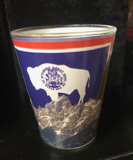 Drinkware/Wyoming shot glass