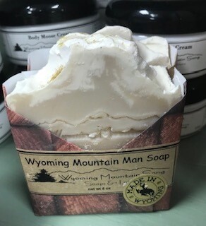 Wyoming Mountain Song Soap/
Wyoming Mountain Man 
Made in Wyoming