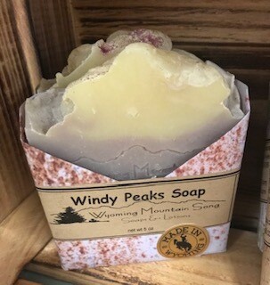 Wyoming Mountain Song Soap/
Windy Peak 
Made in Wyoming