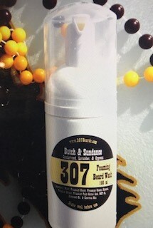 307 Beards Beard wash in Highway Man/Scented with spearmint, peppermint and lime