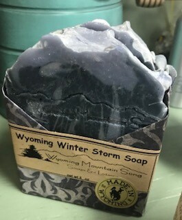 Wyoming Mountain Song Soap/ Winter Storm
