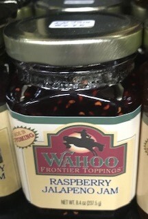 Wahoo Frontier Raspberry Jalapeno Jam