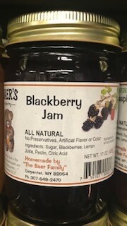 Baer Jam/Blackberry/Made in Wyo