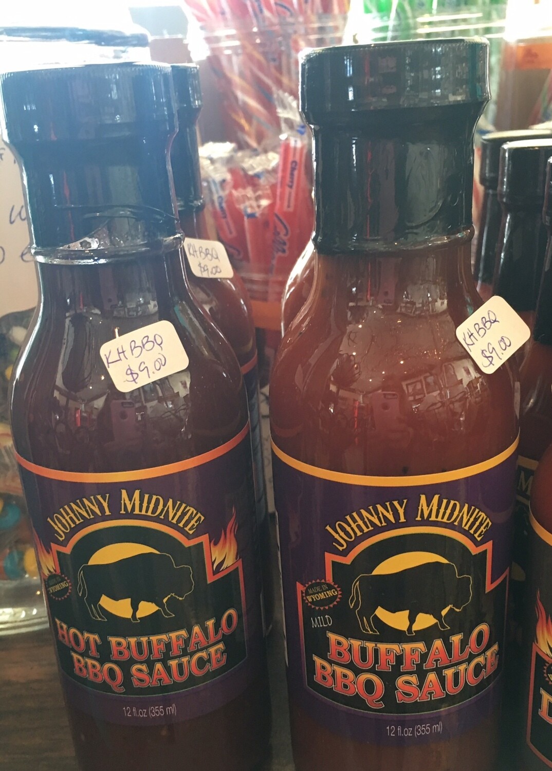 Johnny Midnite/Hot BBQ Sauce/made in Wyoming/