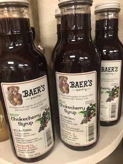 Baer Jam Choke Cherry Syrup