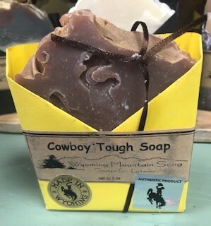 Wyoming Mountain Song Soap/
Cowboy  Tough 
Made in Wyoming