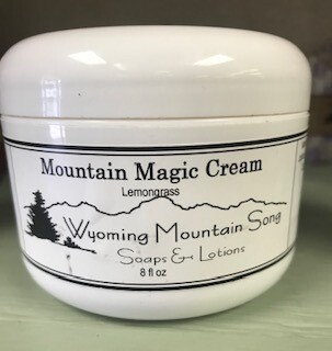 Wyoming Mountain Song/Mountain Magic Cream in lemongrass &amp; cedar-n-sage