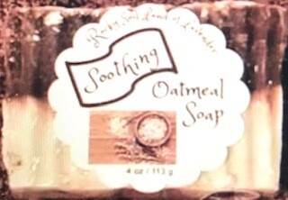Land of Lavender/soothing oatmeal soap