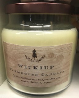 Farmhouse Candle/Made in Oregon/Wickiup/Large Jar